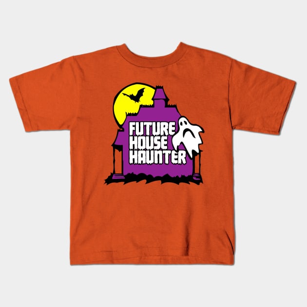 Future House Haiunt Kids T-Shirt by zombill